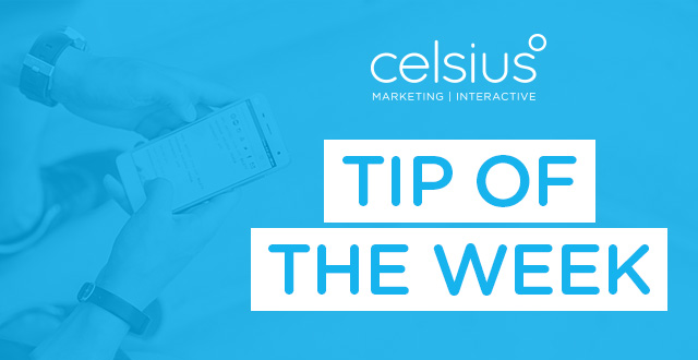 logo header "tip of the week"