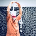 Employees dressed up in Halloween costumes