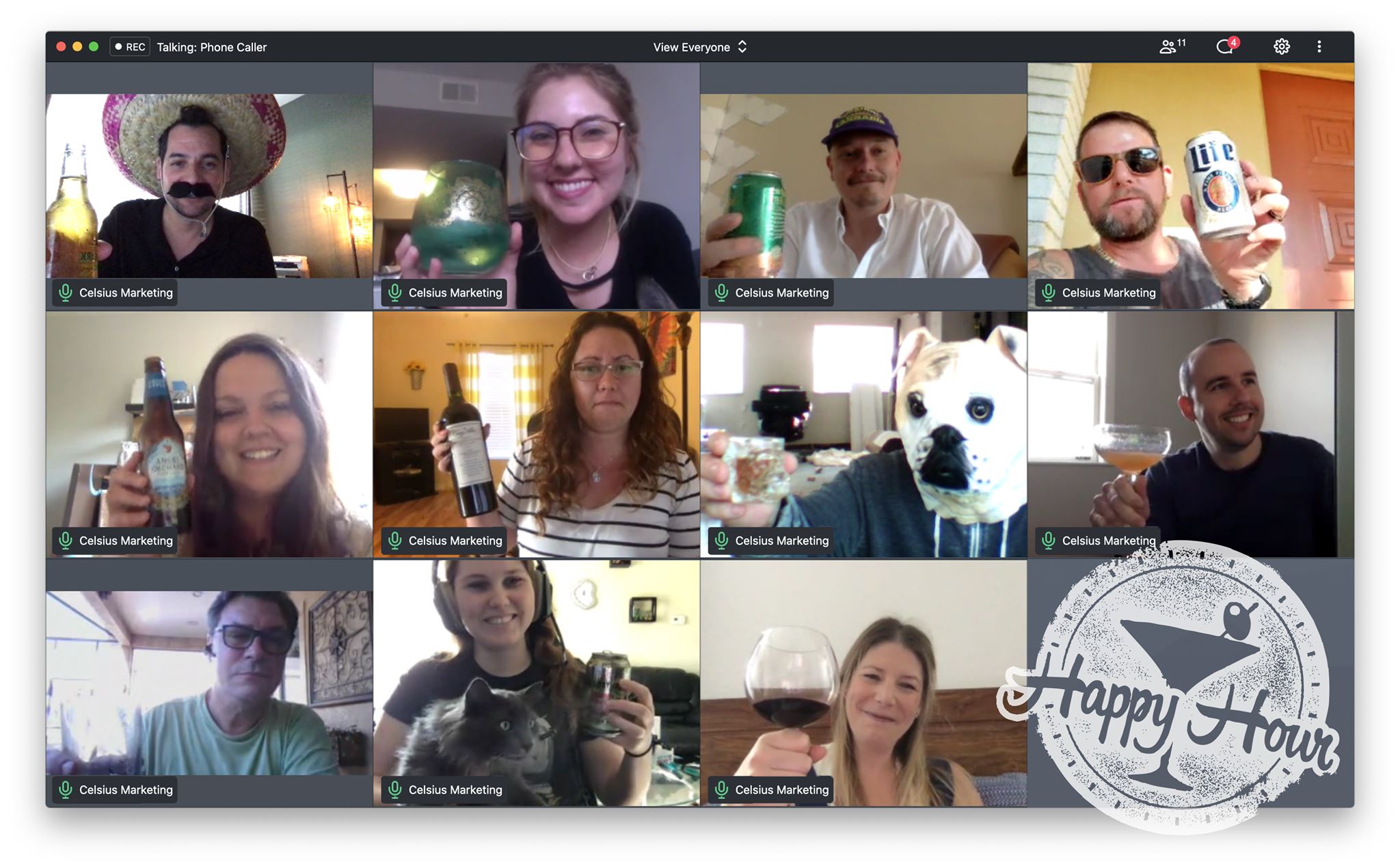 Celsius Virtual Happy Hour