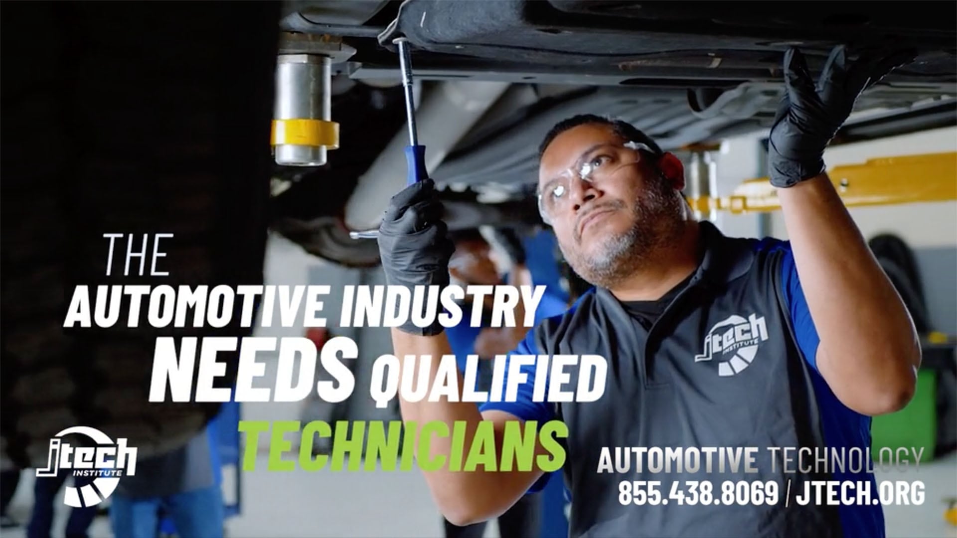 J-Tech automotive tech commercial screen grab