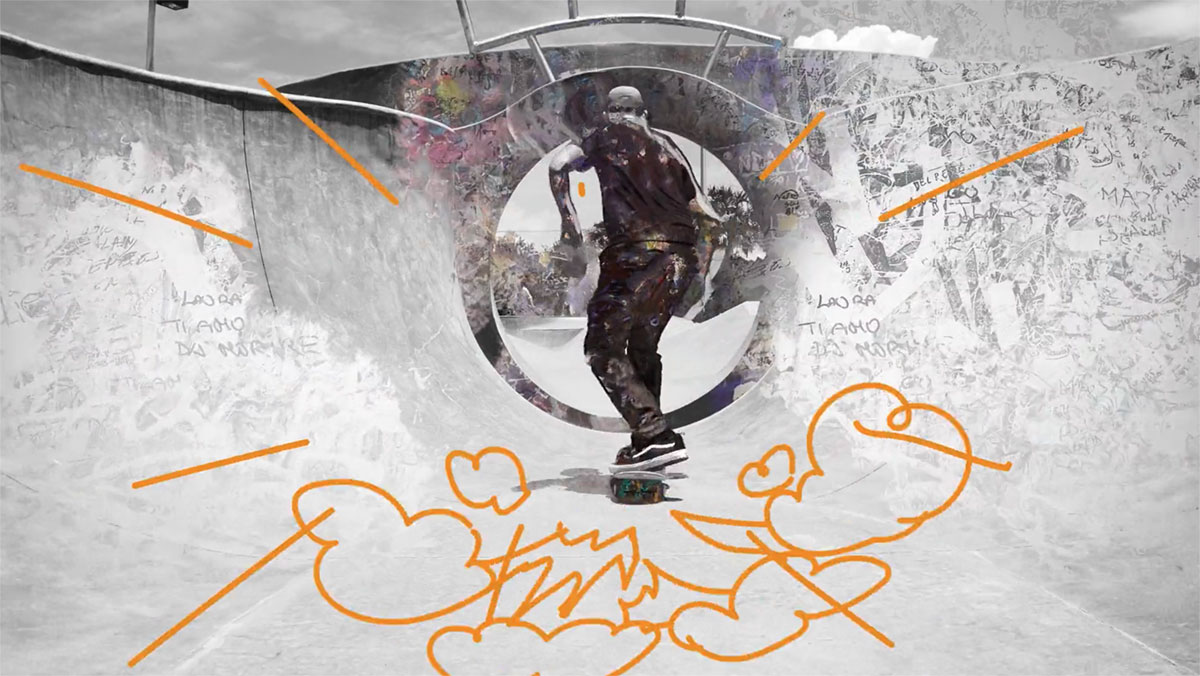 RMCAD skateboard graphic design