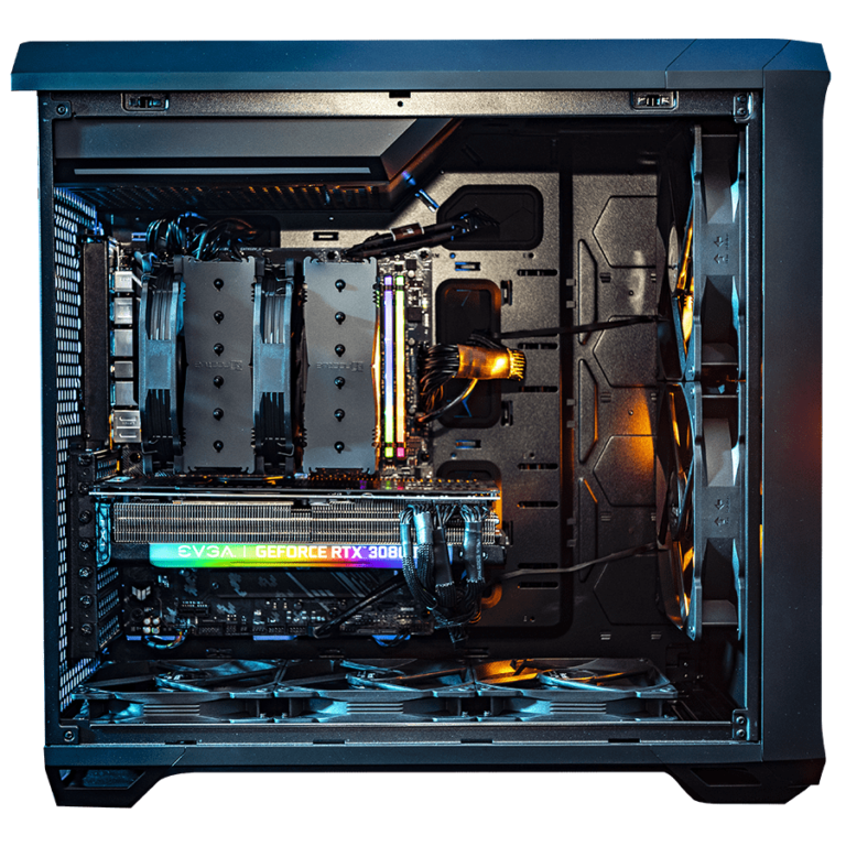 Forged PC: Platinum Pre-Built, side view